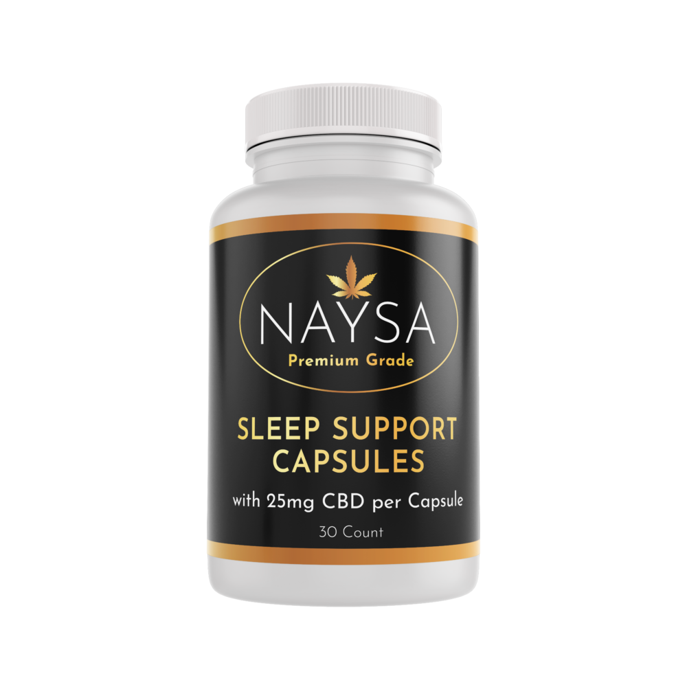 Sleep Support Softgels with 25mg CBD & 3mg CBN | His Grace Organics